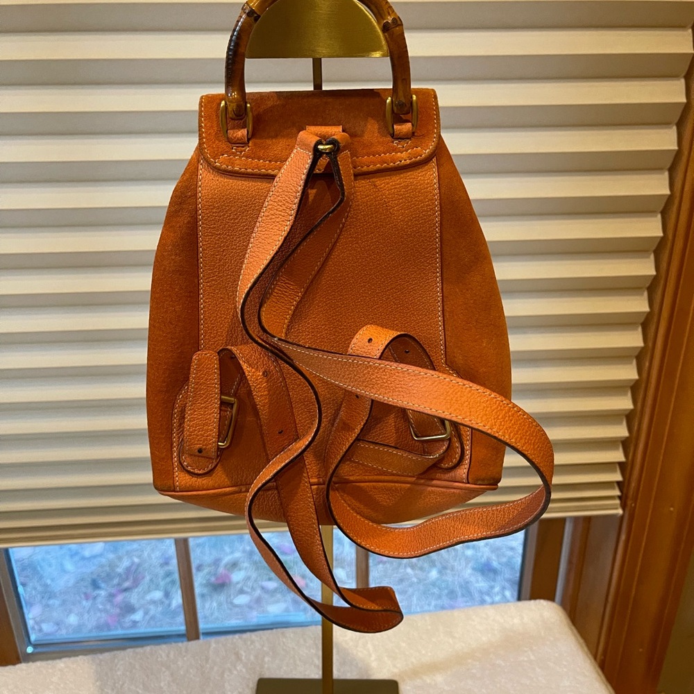 Gucci Mini Suede Backpack - Picture 4 of 9